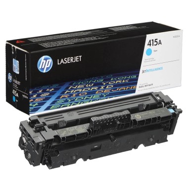 Kasetė HP 415A C mėlyna (W2031A) – originali