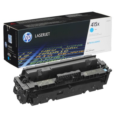 Kasetė HP 415X C mėlyna (W2031X) – originali