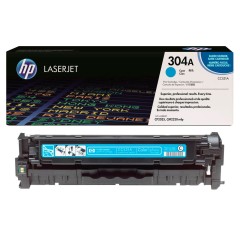 Kasetė HP 304A (CC531A), cyan – Originali Kasetė HP 304A (CC531A), cyan – Originali
