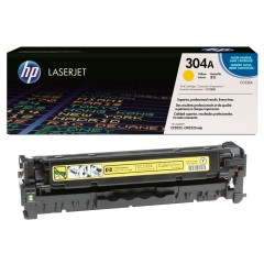 Kasetė HP 304A (CC532A), yellow – Originali Kasetė HP 304A (CC532A), yellow – Originali