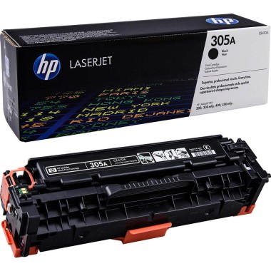 Kasetė HP 305A BK (CE410A) black – Originali