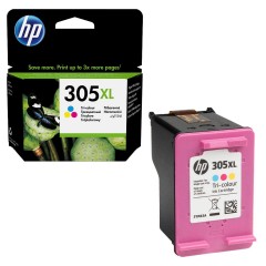 Kasetė HP 305XL (3YM63AE) spalvota – Originali Kasetė HP 305XL (3YM63AE) spalvota – Originali