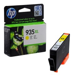 Kasetė HP 935XL Y (C2P26AE), geltona – Originali Kasetė HP 935XL Y (C2P26AE), geltona – Originali