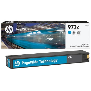 Kasetė HP 973X C (F6T81AE) – Originali Kasetė HP 973X C (F6T81AE) – Originali