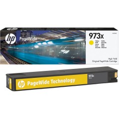 Kasetė HP 973X Y (F6T83AE) geltona – Originali Kasetė HP 973X Y (F6T83AE) geltona – Originali