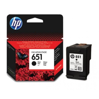 Kasetė Hp 651 (C2P10AE) black – Originali