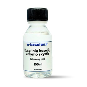 Rašalinių kasečių valymo skystis 100 ml (Ink Cleaner)