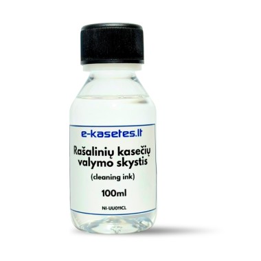 Rašalinių kasečių valymo skystis 100 ml (Ink Cleaner)