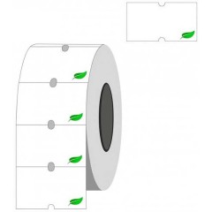 Kainų etiketės 21,5x12 mm, baltos, stačiakampės, nuimamos (1000 vnt.) Kainų etiketės 21,5x12 mm, baltos, stačiakampės, nuimamos (1000 vnt.)