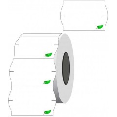 Kainų etiketės 26 x 16 mm, baltos, nuimamos (1000 vnt.) Kainų etiketės 26 x 16 mm, baltos, nuimamos (1000 vnt.)