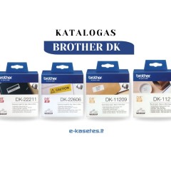 Brother Lipnios juostelės DK (Katalogas)