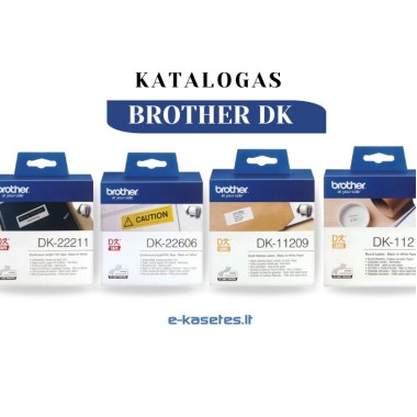 Brother Lipnios juostelės DK (Katalogas)