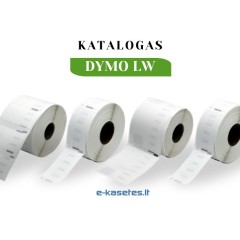 Dymo LW lipnių etikečių (Katalogas)