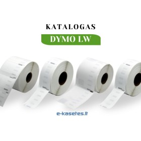 Dymo LW lipnių etikečių (Katalogas)