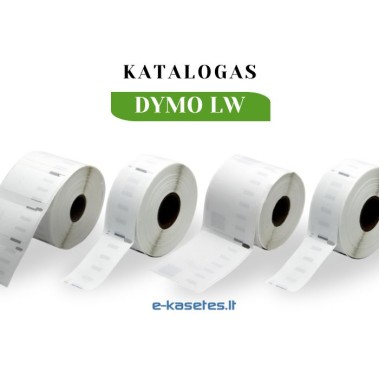 Dymo LW lipnių etikečių (Katalogas)