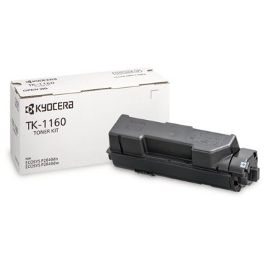 Kasetė Kyocera TK-1160 (1T02RY0NL0), juoda – Originali