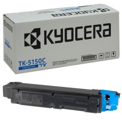 Kasetė Kyocera TK-5150C (1T02NSCNL) mėlyna – Originali