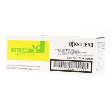 Kasetė Kyocera TK-590Y Geltona – Originali