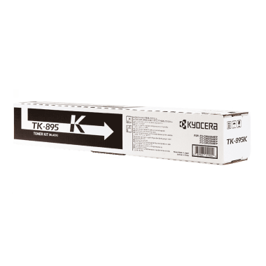 Kyocera TK-895BK (1T02K00NL0) juoda kasetė – Originali