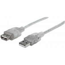 Laidas USB 2.0 (Type-A male > Type-A female) Prailgintuvas (1.8 m) Premium