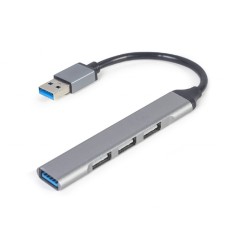 Šakotuvas USB 3.0 Gembird, 1x USB 3.0 + 3x USB 2.0 jungtys