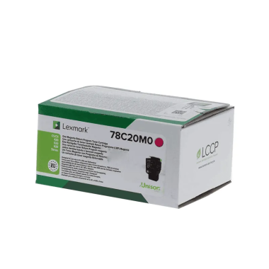 Kasetė Lexmark 78C20M0, raudona – Originali