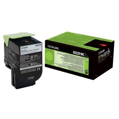 Kasetė Lexmark 802HK BK OEM (4k.)
