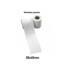 Lipnios Termo etiketės 58x45m. Ištisinė juosta (Thermal ECO)