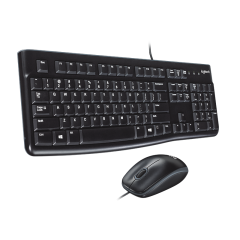 Klaviatūra + pelė Logitech MK120 Rinkinys