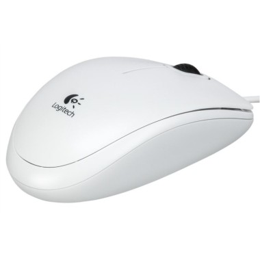 Pelė Logitech B100 (Balta)