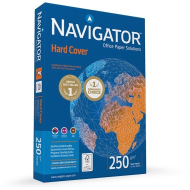 Popierius Navigator Hard Cover A4, 250 g/m2