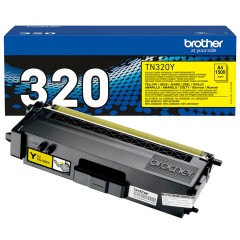 Kasetė Brother TN-320Y yellow – Originali Kasetė Brother TN-320Y yellow – Originali