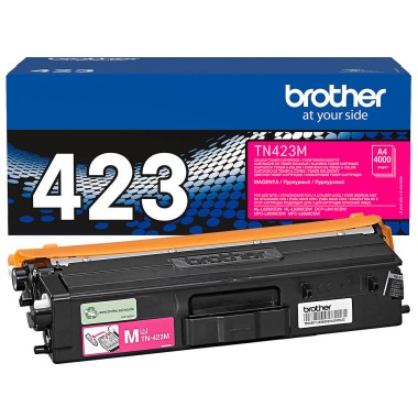 Kasetė Brother TN-423M tonerio, raudona, originali