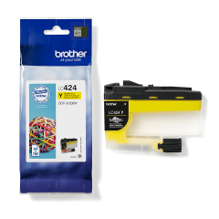 Kasetė Brother LC424Y geltona – Originali