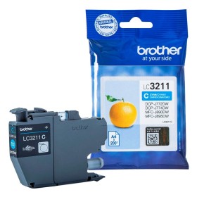 Kasetė Brother LC3211C mėlyna – Originali