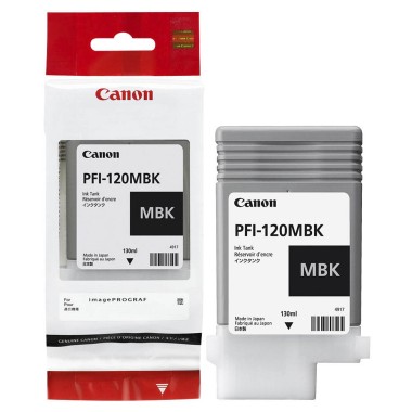 Kasetė Canon PFI-120MBK OEM