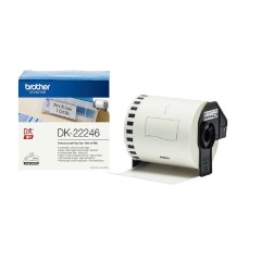 Brother DK-22246 lipni etikečių juostelė (balta, 103 mm) – Originali