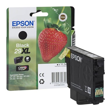 Kasetė Epson 29XL BK (C13T29914012), black – Originali Kasetė Epson 29XL BK (C13T29914012), black – Originali