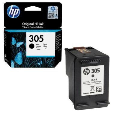 Kasetė HP 305 BK (3YM61AE) – Originali Kasetė HP 305 BK (3YM61AE) – Originali