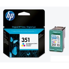 Kasetė HP 351 CMY (CB337EE), spalvota – Originali