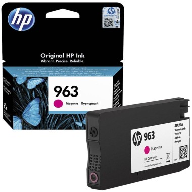 Kasetė HP 963 M (3JA24AE) raudona – Originali