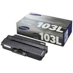 Samsung MLT-D103L (SU716A) originali juoda kasetė – iki 2 500 psl. resursas, tikslus suderinamumas ir patikimas dokumentų spausdinimas.