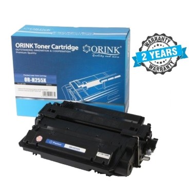 Kasetė HP 55X (CE255X), juoda – ORINK Premium