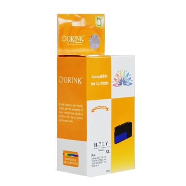Kasetė HP 711 Y (CZ132A) Premium