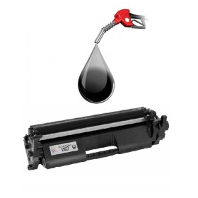 Canon 047 BK tonerio kasetės pildymas