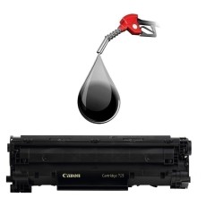 Canon 725 tonerio kasetės pildymas