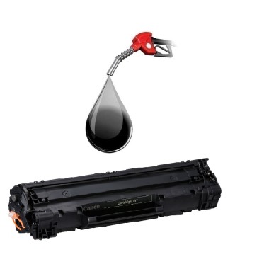 Kasetės pildymas Canon Cartridge 737
