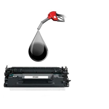 HP 26X (CF226X) tonerio kasetės pildymas