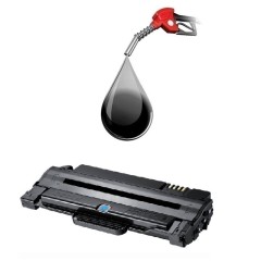 Samsung MLT-D1052L tonerio kasetės pildymas
