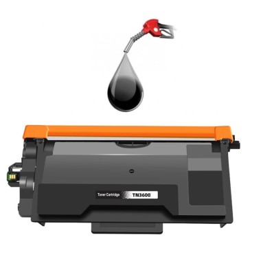 Brother TN-3600 tonerio kasetės pildymas